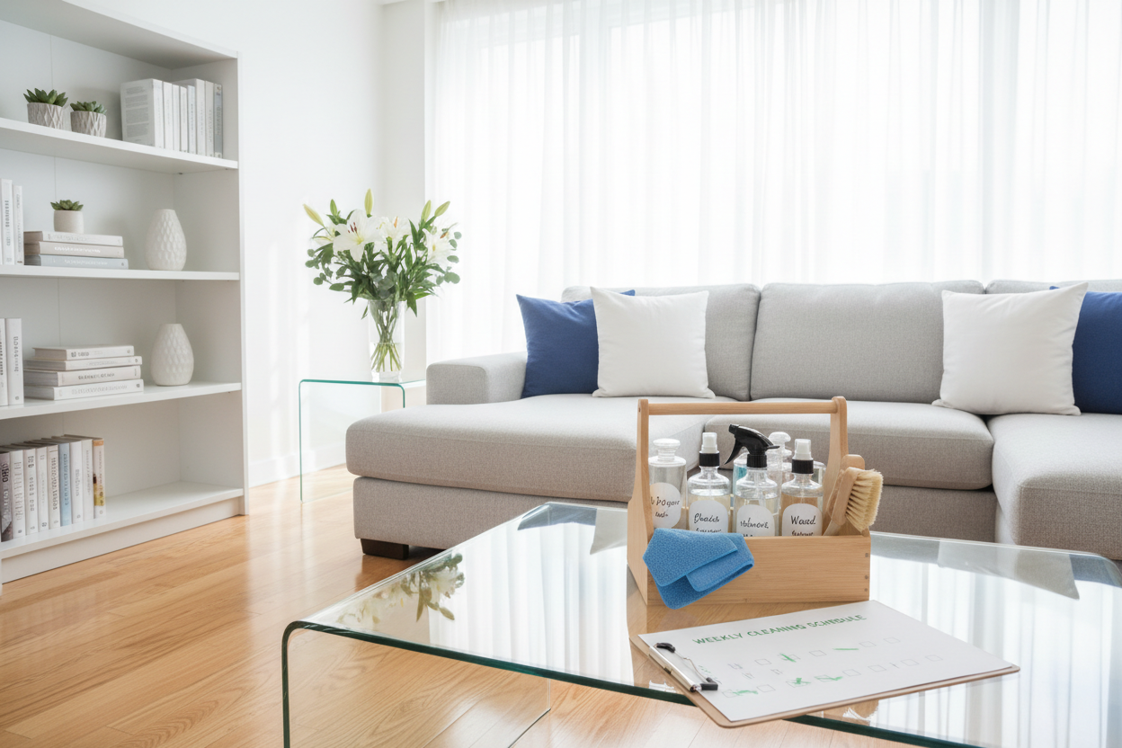 How to Keep Your Home Spotless: The Ultimate Weekly Cleaning Schedule