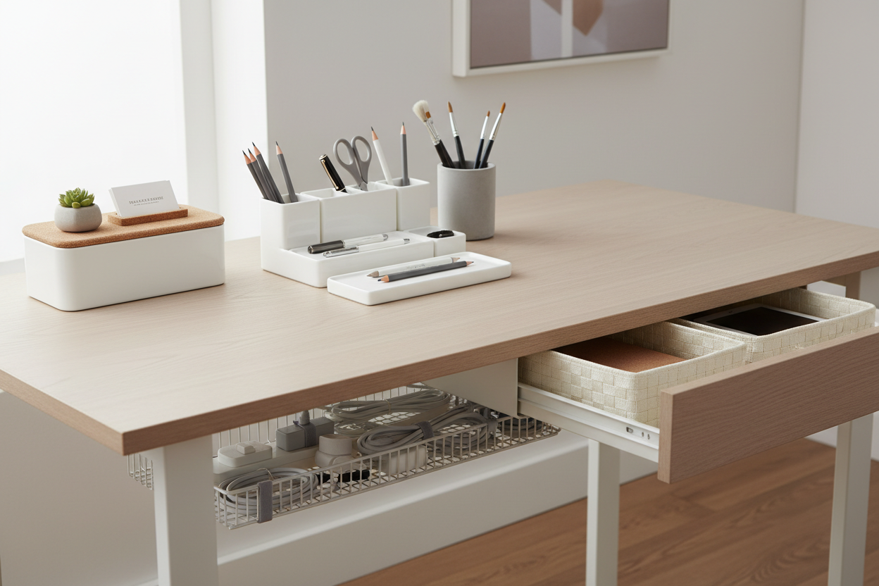 Cleaning Desk Accessories & Workspace Organizers