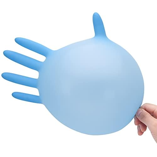 Disposable Nitrile Exam Gloves, Blue, Nitrile Gloves Disposable Latex Free, Medical Gloves, Cleaning Gloves, Food-Safe Rubber Gloves, Powder Free, Non-Sterile, 1000-ct Case (Large)