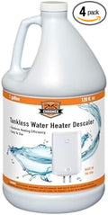 Chromex Tankless Water Heater Descaling Solution | Highly Effective Descale (4 gallon) (4)