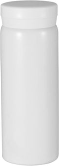 Mini Thermos Cute Water Bottle - 7 oz Tiny Insulated Vacuum 18/10 Stainless Steel Small Flask - Leak Proof & Spill Proof & Keeps Cold and Hot for Drink, Coffee, Tea - White