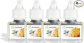 Scent Fill Honeysuckle Plug in Air Freshener, 4 Scented Oil Refills