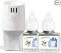 Scent Fill Fresh Linen Plug in Air Freshener, Scented Oil Refills, 2 Refills + Diffuser