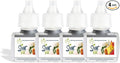 Scent Fill Soft Cashmere & Amber Plug in Air Freshener, 4 Scented Oil Refills
