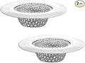 1.25" Small Drain Strainer, Sink Drain Hair Catcher, Bathroom Sink Strainer, 2PCS Drain Mesh Baskets for Laundry, Mop Pool, Utility, Slop, RV Sink, Stainless Steel Drain Filter