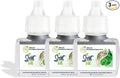 Scent Fill 100% Natural Eucalyptus Spearmint Plug in Air Freshener, Scented Oil Refills, 3 Refills