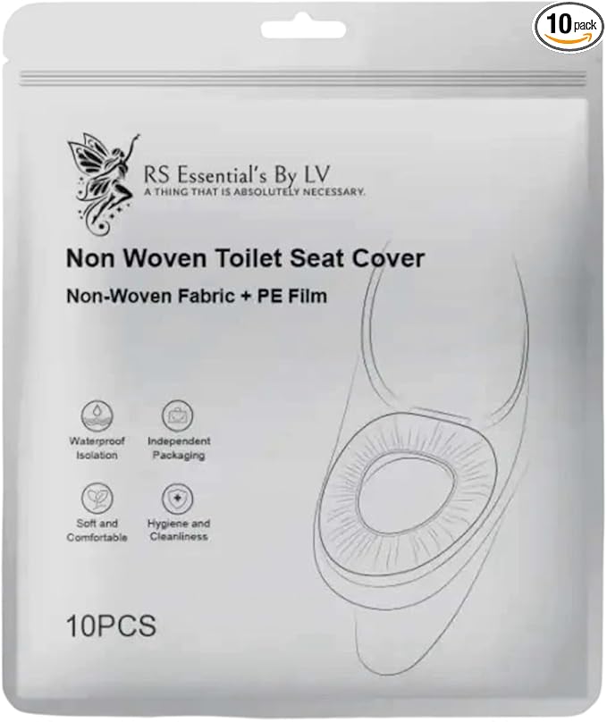 Disposable Toilet Seat Covers - Ten bags each