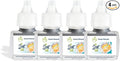 Scent Fill Ocean Minerals Plug in Air Freshener, Scented Oil Refills, 4 Plug In Refills - Air Fresheners for Home, Bathroom, Kitchen, & More - Room Fresheners