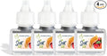 Scent Fill Cranberry Plum Plug in Air Freshener, 4 Scented Oil Refills