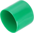 uxcell 20pcs Rubber End Caps 48mm(1 7/8") ID Vinyl PVC Round Tube Bolt Cap Cover Screw Thread Protectors Dark Green