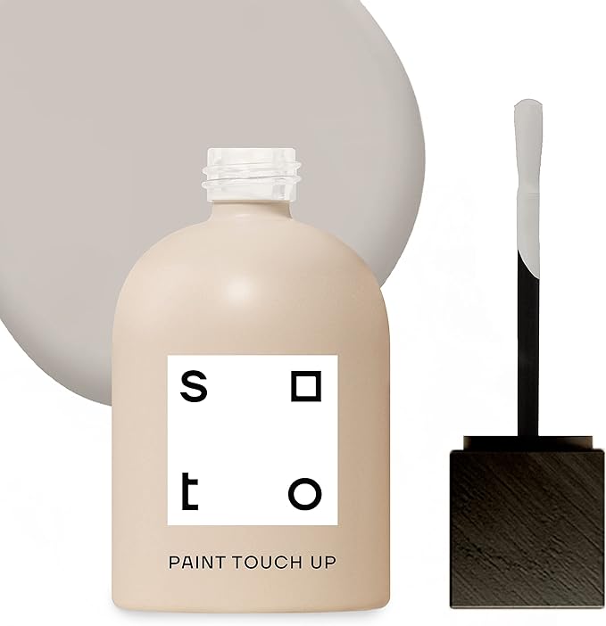 soto Gray Paint Touch Up, Multi-Surface, Matte Finish (No. 73 Moonglow Grey) - 1.5 Ounces/45 Milliliters of Scratch Repair for Furniture, Walls, Cabinets, Trim, Doors, Indoor/Outdoor