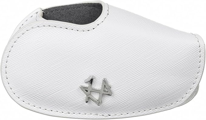 Golf Iron Covers 9pcs or 1pc Saffiano Leather Magnetic Club Headcover for Right Hand