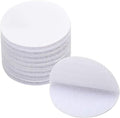 BRAVESHINE 24PCS Round Industrial-Strength Hook and Loop Fasteners with Adhesive - Wall Hanging Interlocking Tapes - Double Sided Adhesive Stickers for Carpet Gripping - Round 2 inch