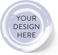 100 Custom Vinyl Stickers - Upload Your own Image, Text, Design, Logo - Personalized Logo Labels for Handmade, Packaging, Bottle, Jars, Candle, Brand Stickers (Lavender Swirls, 3x3)