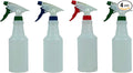 Sprayco 16oz Spray Bottle, 4 Pack – Adjustable Nozzle, Durable Plastic, All-Purpose Cleaning, Gardening & Auto Detailing, Made in USA