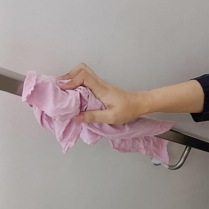 Premium Color Knit Cleaning Rags (600 lbs Pallet - 120x5 lbs. Bag) – Shop Rags Bulk for Workshops, Mechanics, Painters, and Home Use, Multipurpose Cotton T-Shirt Rags