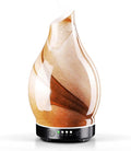 Porseme 150ml Essential Oil Diffuser Glass Color Changing Aroma Air Diffusers Aromatherapy Ultrasonic Cool Mist Humidifier 6 Running Hours Waterless Auto-Off for Sleeping Yoga Office Spa (mini Desert)