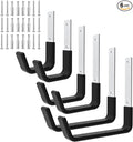 Heavy Duty Utility Hooks for Garage Storage Utility Hooks Wall Mount,Garage Hooks Heavy Duty,Garage Wall Hooks,Hose Holder,Bike Hooks,Ladder Hooks,Leaf Blower Hanger (2S & 2M & 2L)