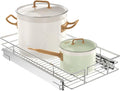 LOVMOR Pull Out Cabinet Organizer 11½" W x 21½" D, Kitchen Cabinet Pull Out Shelves Slide Out Storage
