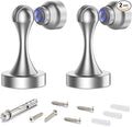 Magnetic Door Stop Stainless Steel，Door Stopper, Heavy Duty for Various Door Types, Keep Your Door Open, Wall Mount Door Holder/Catch