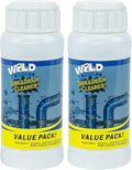 Wild Tornado Pipe Dredge,Powerful Sink Cleaner Powder Fast Foaming for Kitchen Toilet Pipeline Quick Cleaning Tool（2pcs）