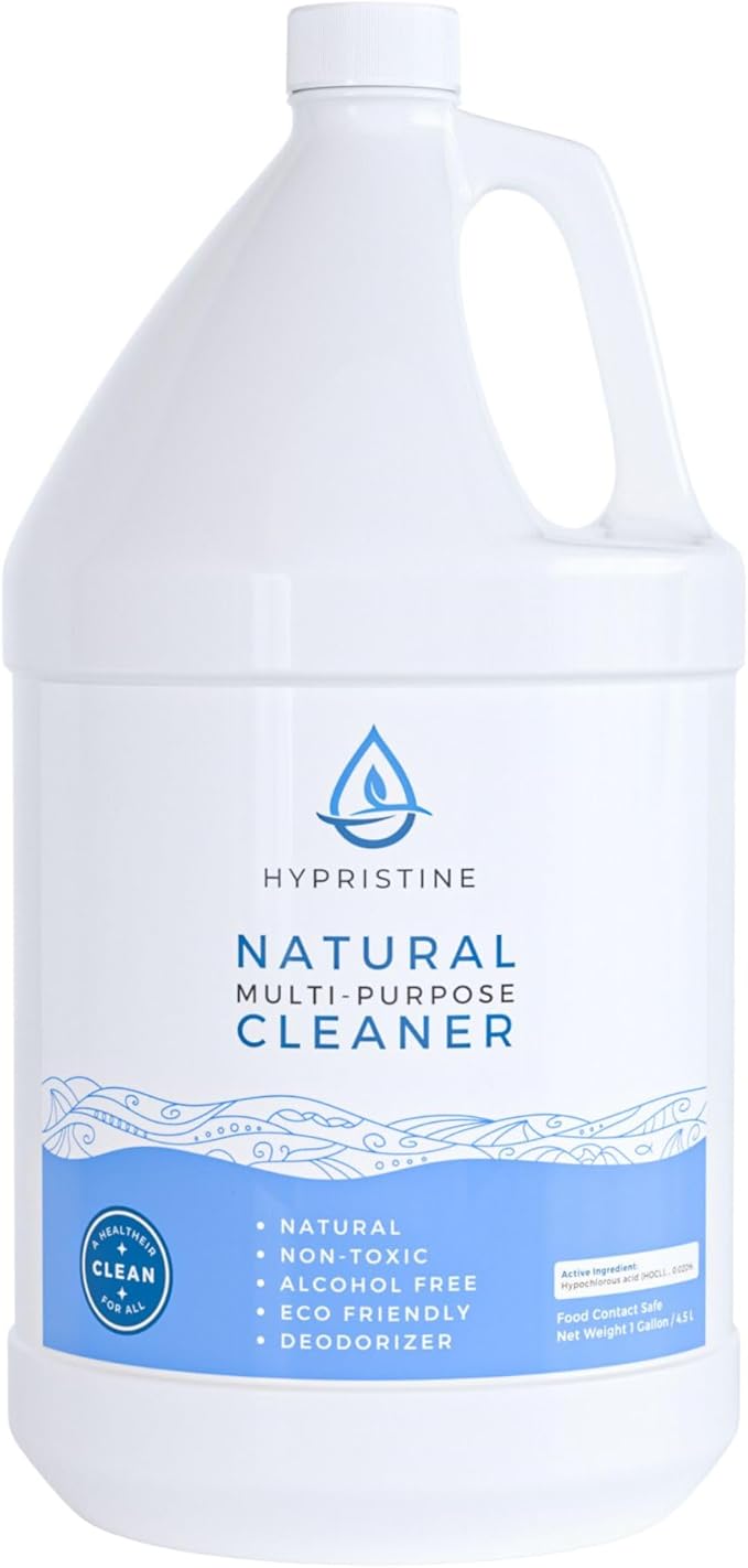Pure Hypochlorous Acid Multi-Purpose Disinfectant Spray – Bleach- and Alcohol-Free Odor Remover, All-Surface Solution for Home, School and Office – Child-, Pet- and Food Contact-Safe