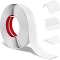 Wall Corner Protector Peel and Stick Corner Trim Molding Flexible Inside & Outside Wall Edge Guard Self Adhesive Moulding Trim for Edge Use, White, 1.6” W x 10’ L