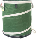 46-Gallon Collapsible Trash Can (22x28 in) Hard-Shell Bottom Yard Garden Bag for Yard Waste,Debris Container,Pop-Up Recycling Bin,Camping Waste Bag,Laundry Hamper,Lawn Grass,Leaf Bag,Sods,Weeds Barrel