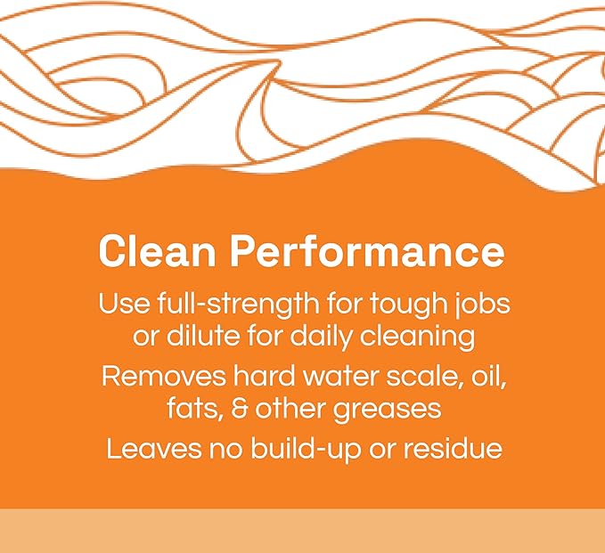 Clean Republic Heavy-Duty Degreaser, Multi-Surface Cleaning Spray for Ovens, Stove Tops, Grills, and More, 32 Fluid Ounce Bottle, 2-Pack