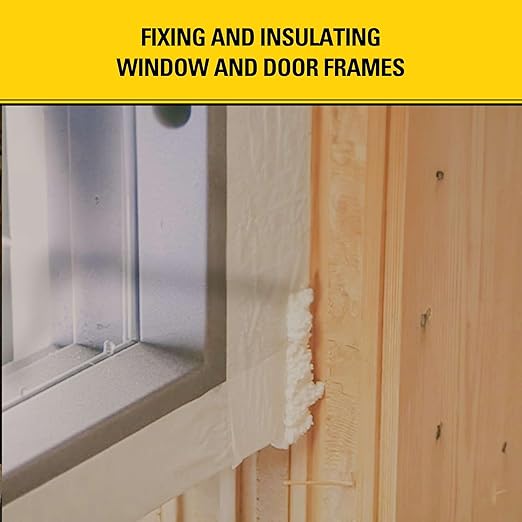 Stanley F993 Expanding Foam Sealant Spray – (2x12oz) Gaps & Cracks Filler, PestBlocker for Indoor/Outdoor Use – Paintable, Waterproof, Polyurethane Insulation Foam with Straw Applicator | 2 Pack