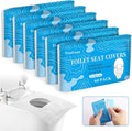 Toilet Seat Covers (60 pack), XL Flushable and Biodegradable Paper Cover Disposable for Adult and Kids’ Potty Training, Great for Airplane, Travel Seats, Public Restroom and Camping