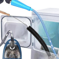 Sealegend Dryer Vent Cleaner Kit Dryer Lint Vac Attachment with Brush, Lint Remover, Dryer Vent Vacuum Hose Cleaning Tools, Blue