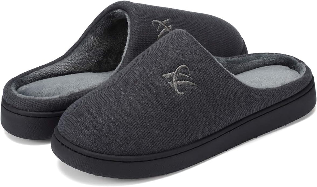 Memory Foam Slippers for Women's and Men's Casual House Shoes