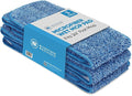 Microfiber Wholesale 20 inch Microfiber Mop Pads - Machine Washable, Reusable, Refills & Replacement Wet Mop Heads Compatible with Any Microfiber Flat Mop System (3 Pack)