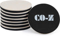 CO-Z 8pcs Felt Furniture Sliders for Hardwood Floors, 4 3/4 in Reusable Furniture Pads, Heavy Furniture Movers Sliders for Hard Surfaces, Thick Moving Pads Floor Protectors for Vinyl Tile Floors