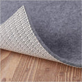 Non Slip Rug Pad Grippers - Round 4x4, 1/8" Thick, (Felt + Rubber) Double Layers Area Carpet Mat Tap, Provides Protection and Cushioning for Hardwood or Tile Floors