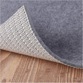 Non Slip Rug Pad Grippers - Round 8x8, 1/8" Thick, (Felt + Rubber) Double Layers Area Carpet Mat Tap, Provides Protection and Cushioning for Hardwood or Tile Floors