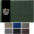 GORILLA GRIP Front Door Mat, Indoor Outdoor Ultra Absorbent HydroAbsorb Doormat, Absorbs Up to 1.7 Cups of Water, Stain and Fade Resistant, Rubber Backing Doormats, Captures Dirt, 29x17 Green