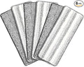 6 Pack Mop Replacement Pads for Joymoop - Microfiber Flat Mop Pads fit for JOYMOOP fit for Oshang Mop Bucket Set and Most 13" X 4.9" Flat Mops, Washable Cleaning Pads, Replacement Pads for Joymoop