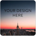100 Custom Vinyl Stickers - Upload Your own Image, Text, Design, Logo - Personalized Logo Labels for Handmade, Packaging, Bottle, Jars, Candle, Brand Stickers (City, 3x3 Square)