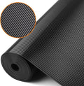 Shelf Liners for Kitchen Cabinets Non Adhesive Drawer Liner EVA Material Cupboard Mat Waterproof Refrigerator Mats Washable Fridge Liner for Cupboard and Desks Black Shelf Liner 23.6 x 236.2 Inches