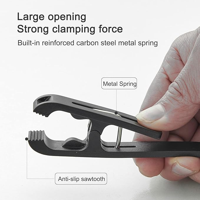 8 Pcs Large Clothes Pins Towel Clips, Multipurpose Clothes Pins Hook, Strong Plastic Clothes Hanger. S Hook for Shower Curtain Laundry Clothes pins