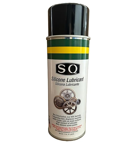 SQ Lubricant Combo, SQ Mechanic's Aid 17-6 Penetrating Catalist, 5 in 1 Multipurpose Lubricant, Silicone Lubricant Heavy Duty (2)