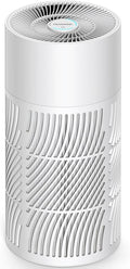 Nuwave Oxypure Air Purifiers 3XL H13 HEPA Filter for Home Bedroom, 17dB, 360° Air Intake, Removal to 0.1 Micron Smoke Dust Pollen Pet Hair Odor, Air Quality Sensor, Energy Star