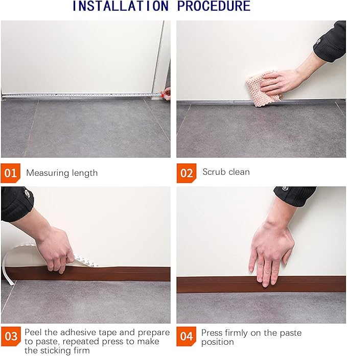 TAROSE Weather Stripping, 16.5 Feet Silicone Door Seal Strip, White, 35mm