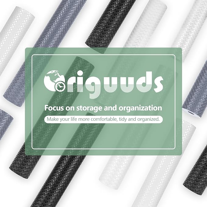 Shelf Liners, Non-Adhesive Drawer Liner, Waterproof & Oil-Proof Kitchen Cabinet Cupboard Liner Plastic EVA Material BPA Free Fridge Liner Mats Paper Protector for Shelves (Grey/20in x 240in)