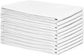 Bulk Tea Towels - 50 Pack 100% Cotton Wholesale Tea Towels - Bulk White Kitchen Towels - Easy to Customize, Personalize and Print - 27"x27" (White - 50 Pack)
