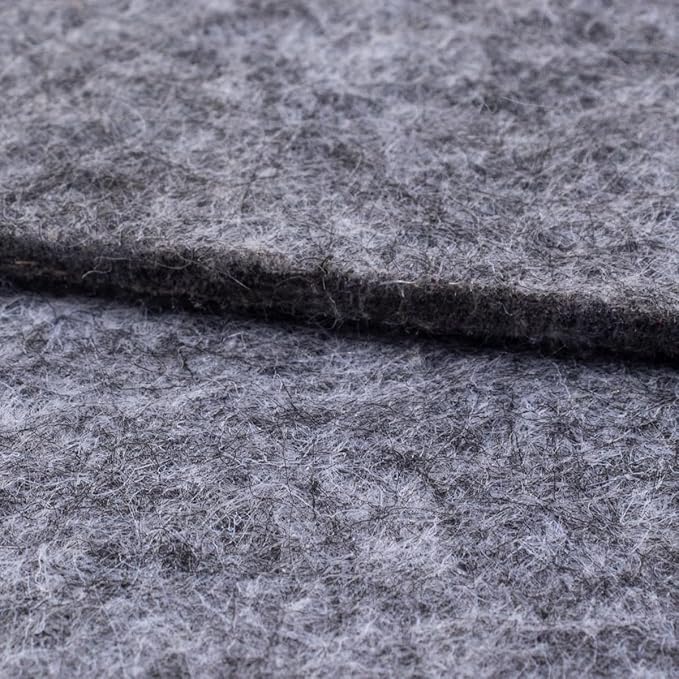 Felt Rug Pad, 8x10 Ft Extra Large Area Rug Cushioned Carpet Pad, Thick Felt Rug Pads for All Floors, Felt Pad for Under Area Rugs Hardwood Floors, Keep Rug in Place Soft