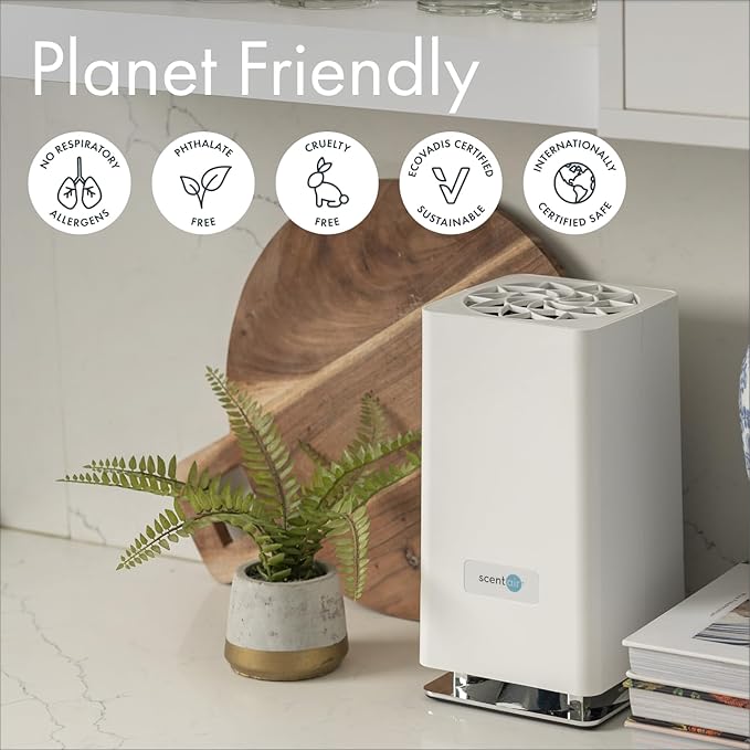 ScentAir Whisper Home Monthly Plug-in Refill, Fragrance Cartridge for Home and Office, ECO Serenity