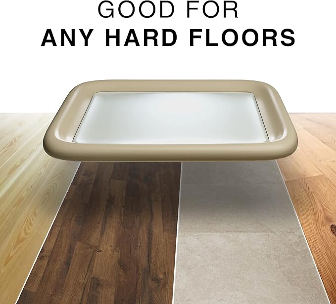 Furniture Sliders for Hardwood Floors X-Protector 12 PCS - 2” Furniture Floor Protectors – Beige Furniture Coasters – Carpeted Pads – Moving Furniture Pads Sliders!
